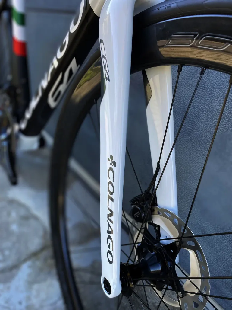 Colnago - C64 Disc (Gr. 52s, M/L) + Dura-Ace Di2 9270 + Campagnolo Bora WTO, 2022