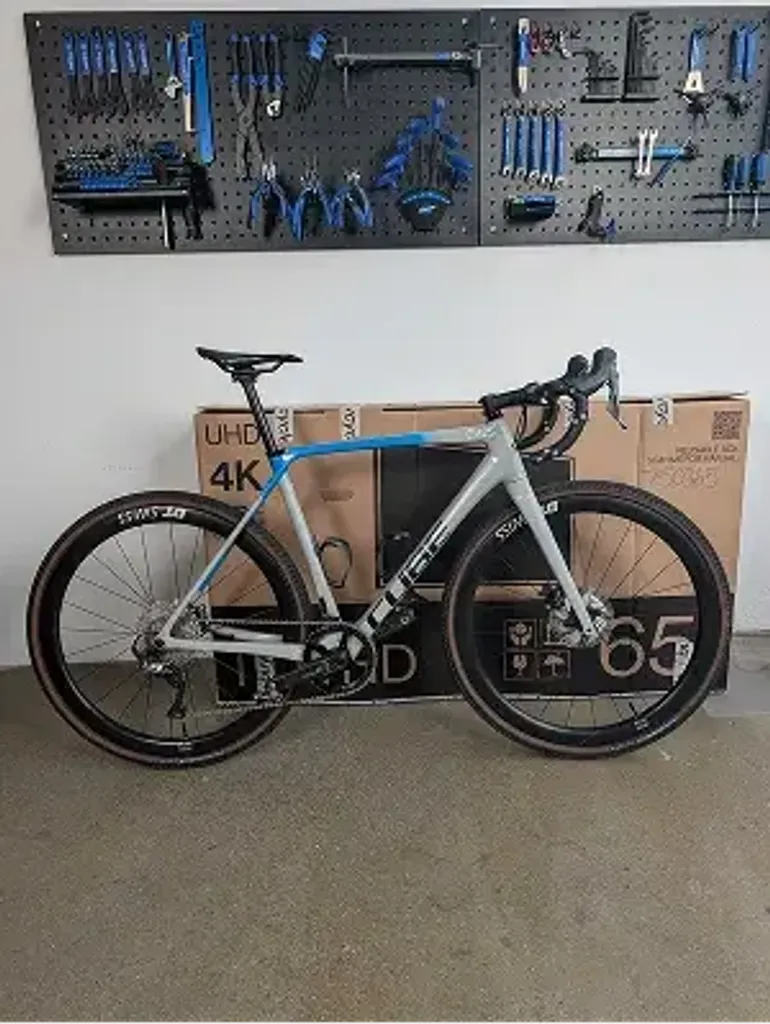 Used Argon 18 Grey Matter SRAM Apex 1 2022 Frameset 2022 Road & Gravel, Light Gray — image 1 of 3