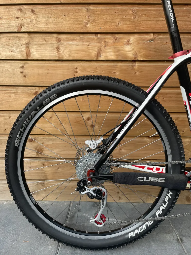 CUBE - 20 Reaction GTC Carbon, Shimano XT, Rock Shox Reba SL, Gr. M, 2013