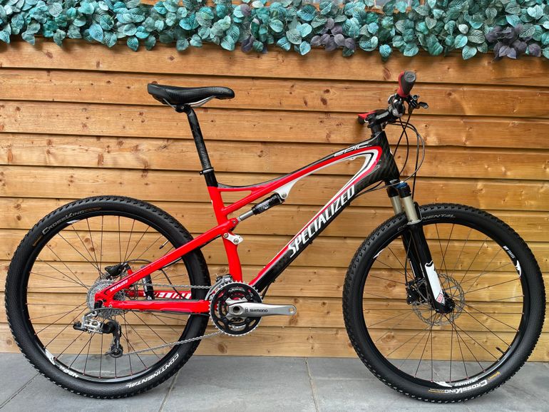 Specialized - EPiC Comp Carbon, Sram X9, Rock Shox, Grosse M, 