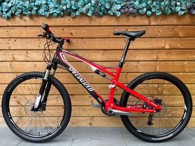 Specialized - EPiC Comp Carbon, Sram X9, Rock Shox, Grosse M, 