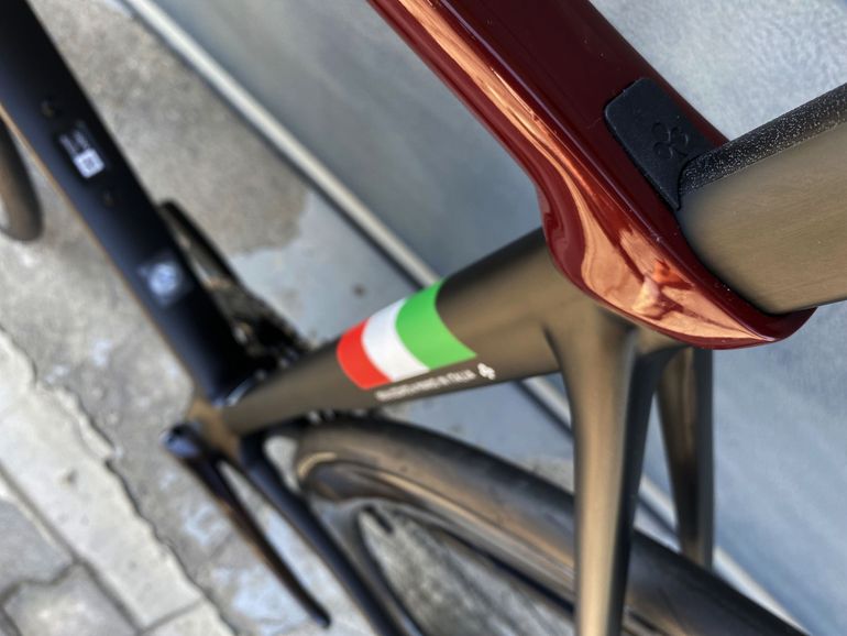 Used Colnago C68 Disc + Bora Ultra + Super Record EPS 2024 Road & Gravel, Rot — image 8 of 11