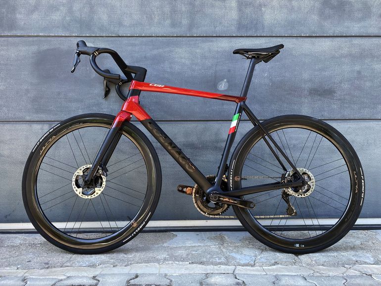 Used Colnago C68 Disc + Bora Ultra + Super Record EPS 2024 Road & Gravel, Rot — image 3 of 11