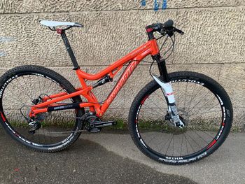 Used Santa Cruz Superlight 29 2018 Mountainbike, Red — image 1 of 5