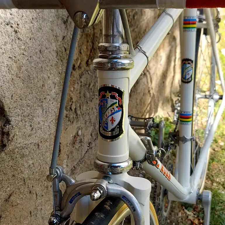 Used De Rosa Nuovo Record Eroica 1968 Road & Gravel, Weiß — image 4 of 10